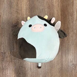 NWT Squishmallows Cillian The Blue Bat Cow 8”